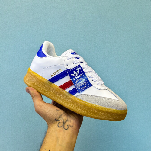 Samba White Blue